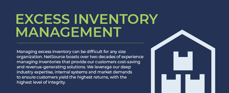 Excess Inventory Management - NetSource